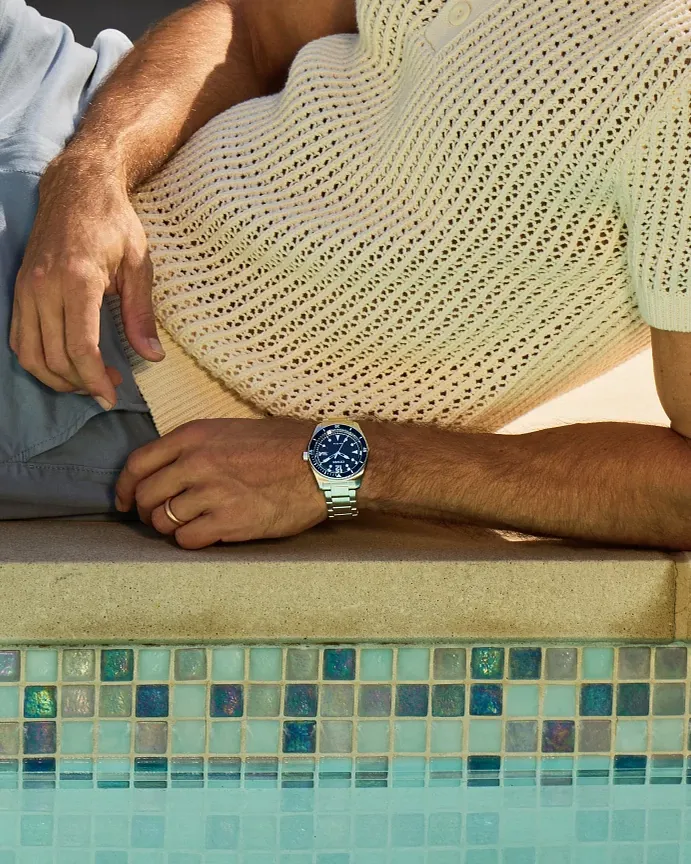 Terra Force Blue Dial Stainless Steel Bracelet AW1886-59L | CITIZEN